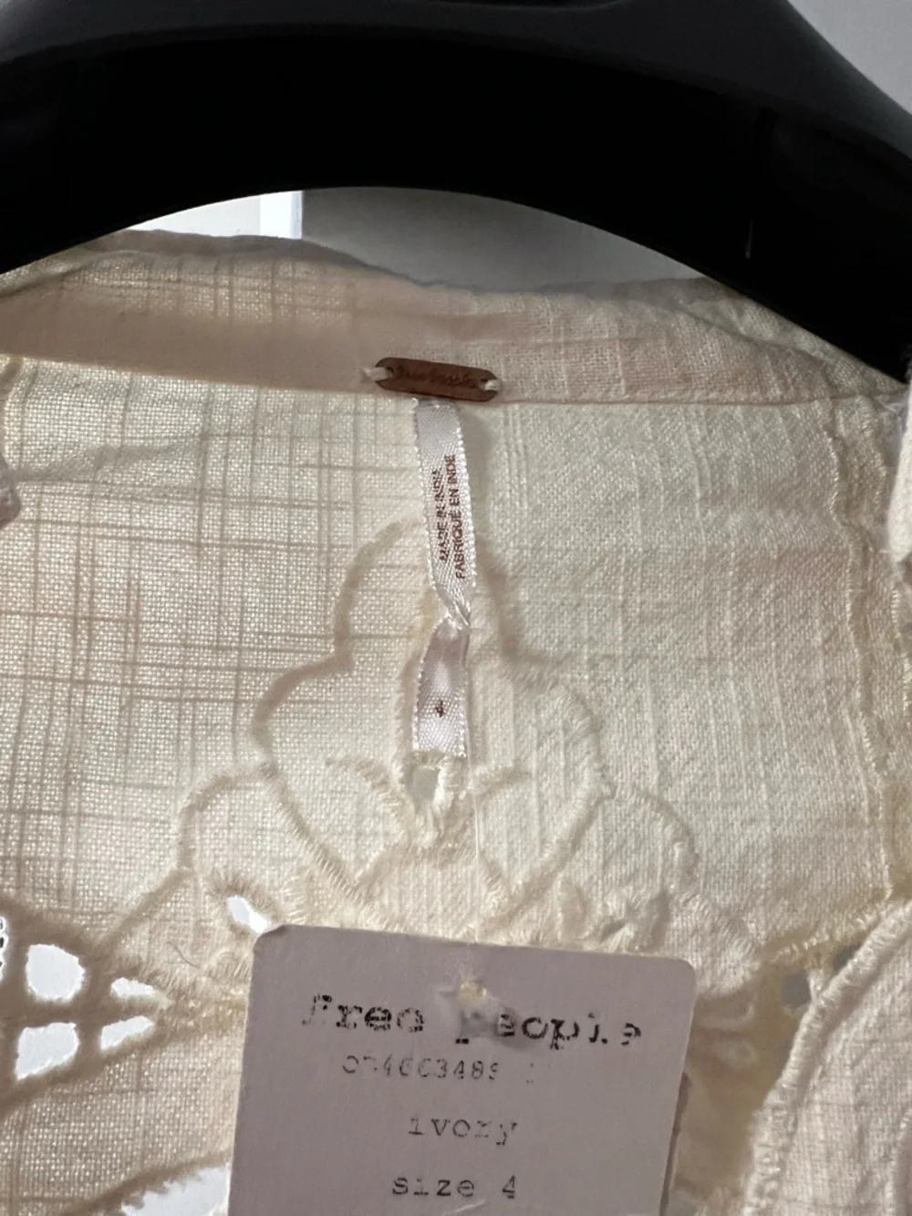 NWT Free People Dreamland Ivory Dress